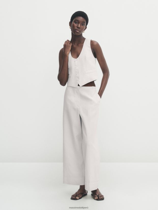 Pantalones encerados massimo dutti new arrivals